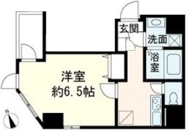 ブリヤン諏訪台(1K/2階)の間取り写真