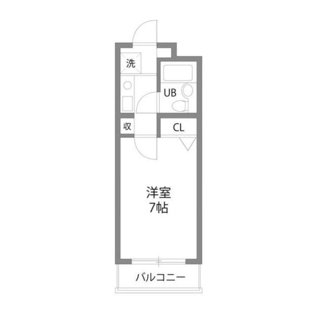 エステージ井荻(1K/3階)の間取り写真