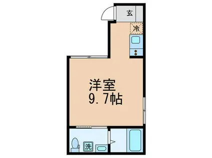 PONANT IKEBUKURO(ワンルーム/3階)の間取り写真