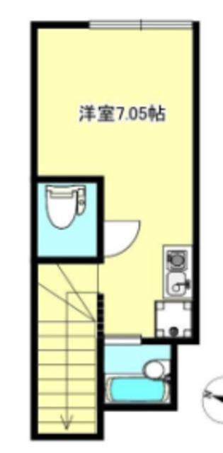 豊島園1AP(ワンルーム/2階)の間取り写真