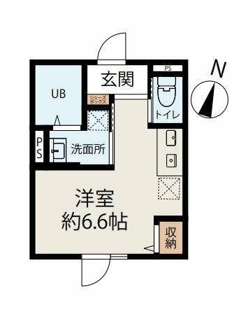 CLS板橋蓮根(ワンルーム/2階)の間取り写真