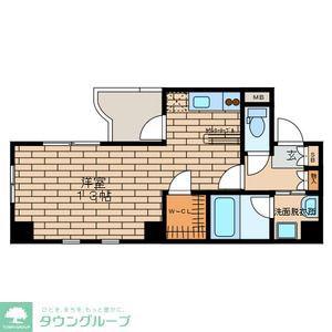 セレス大須(ワンルーム/6階)の間取り写真
