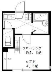 パークヒル弘明寺(1K/1階)の間取り写真