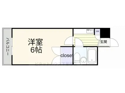 シーポート09(1K/8階)の間取り写真