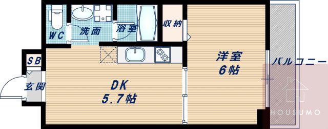 第8関根マンション(3LDK/2階)の間取り写真