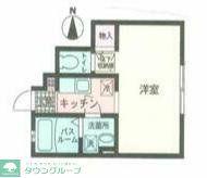 K-FLATS(1K/1階)の間取り写真