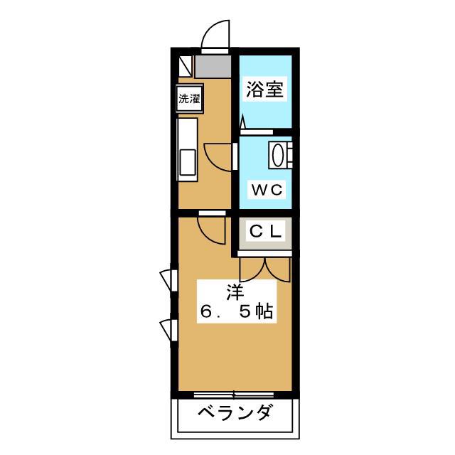 ヴェルデ吉祥寺(1K/2階)の間取り写真