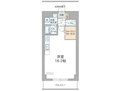 サンビルドI.S(ワンルーム/3階)の間取り写真