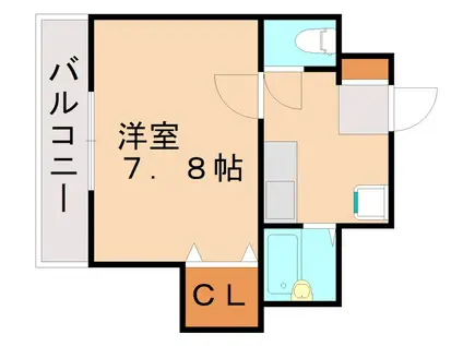 オリジンコアビル(1K/3階)の間取り写真