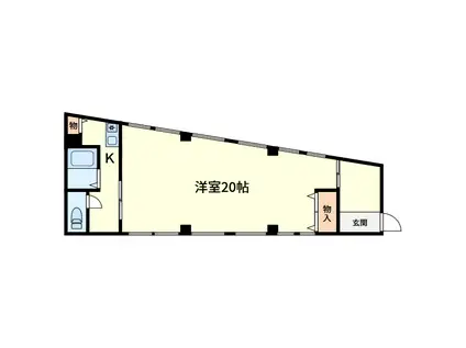 リーガルメゾン大塚(1K/3階)の間取り写真