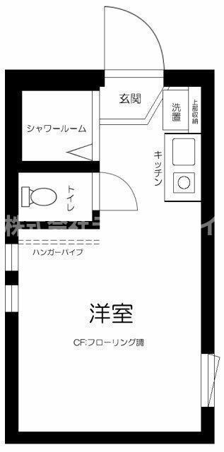 シエスタアプリコ(ワンルーム/1階)の間取り写真
