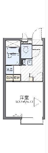レオパレスK(1K/2階)の間取り写真
