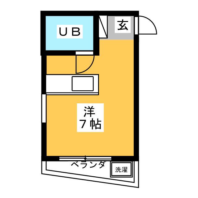 TRENTA HOUSE N.K(ワンルーム/2階)の間取り写真