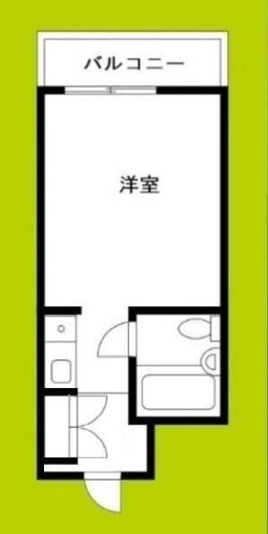 朝日プラザ天王寺 パサージュ(ワンルーム/5階)の間取り写真