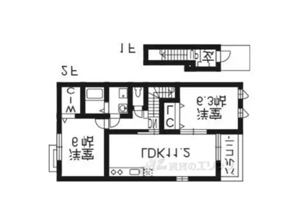 フォレスタ 2(2LDK/2階)の間取り写真