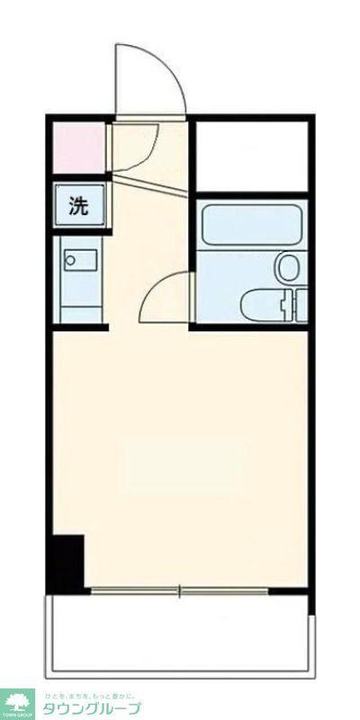 TOP立川(ワンルーム/4階)の間取り写真