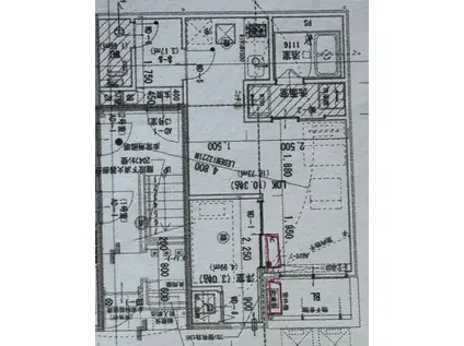 JACK SHINCHI II(1LDK/2階)の間取り写真