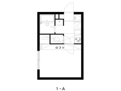 REFORMA生田1(1K/1階)の間取り写真