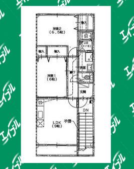 オラシオン(2LDK/2階)の間取り写真