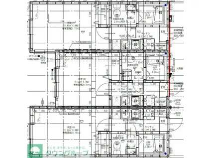 西谷アパート(1K/3階)の間取り写真