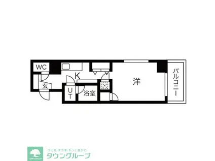 スペリオルクラブ(ワンルーム/11階)の間取り写真