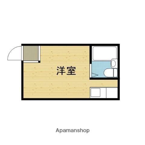 メゾンフェニックス(ワンルーム/4階)の間取り写真