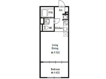 GRANPASEO駒場東大前 グランパセオ駒場東大前(2LDK/B1階)の間取り写真