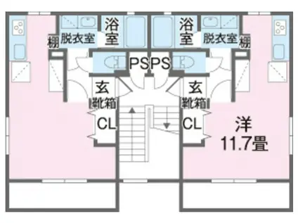 オアシスすみよし(ワンルーム/2階)の間取り写真