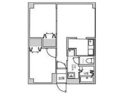 シーサイドガーデンII(2LDK/3階)の間取り写真