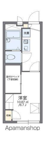 レオパレスイノウエ(1K/1階)の間取り写真