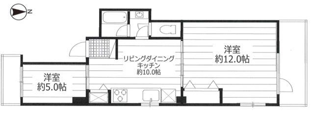 クリニックプラザ21(2LDK/4階)の間取り写真