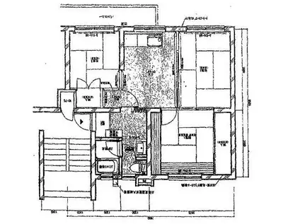 コンフォート瀬戸(3DK/2階)の間取り写真