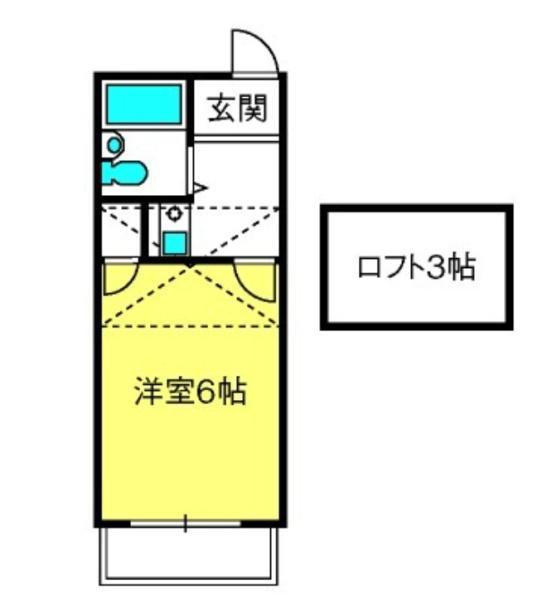 アリエッタ ラビータ(1K/1階)の間取り写真