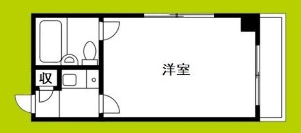 リバーサイド東梅田(1K/5階)の間取り写真