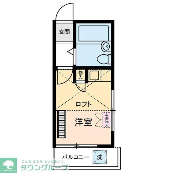 ライフピアセフィーロ(ワンルーム/1階)の間取り写真