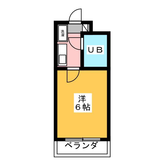 クリオ北大宮壱番館(1K/1階)の間取り写真