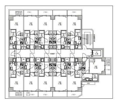 S-RESIDENCE妙蓮寺(1K/5階)の間取り写真