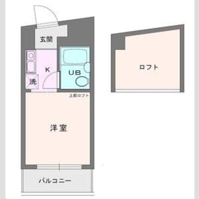 プラザ210YANOKUCHI(1K/3階)の間取り写真