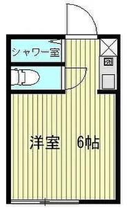 TCRE東十条(ワンルーム/1階)の間取り写真