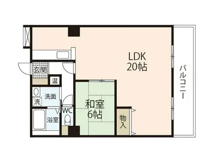 ISHIKAWA.BLD(1LDK/3階)の間取り写真