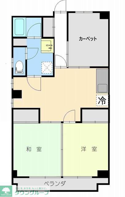 RESPLANDOR伊勢崎レスプランドール(3LDK/4階)の間取り写真