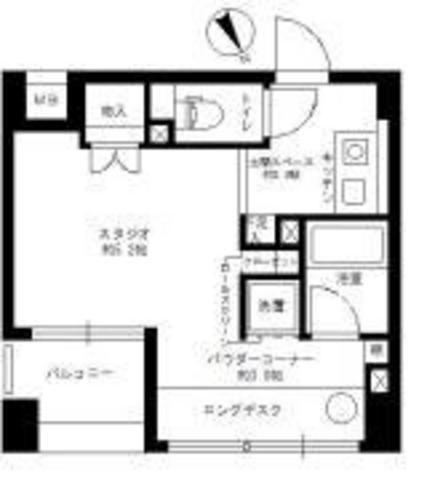 グランドコンシェルジュ藤沢(ワンルーム/9階)の間取り写真