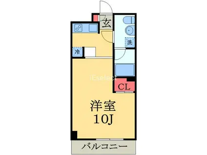 ダイワティアラ村上駅前マンションⅡ(ワンルーム/1階)の間取り写真