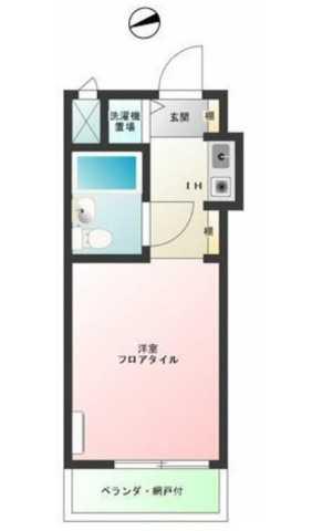 トップ早稲田(ワンルーム/3階)の間取り写真