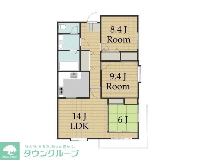 アルタインスラ(3LDK/3階)の間取り写真
