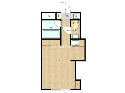 CLASYARD FUJITSUKA(ワンルーム/2階)の間取り写真