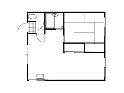 HT SUGAWARA(1LDK/2階)の間取り写真
