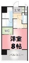 CELESTATION(1K/5階)の間取り写真