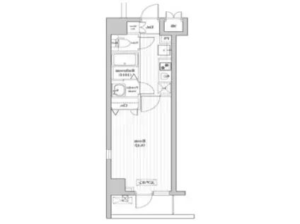 N-STAGE KAMIKITADAI(1K/6階)の間取り写真