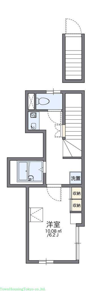 レオパレスマーガレット(1K/2階)の間取り写真
